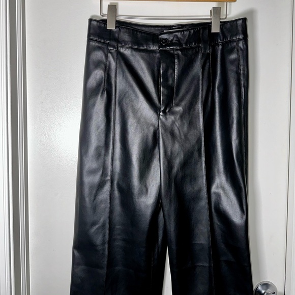 Zara Faux Leather Trouser - Picture 9 of 9